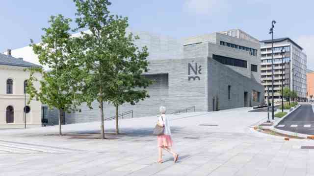 New National Museum in Oslo: Prominent Neighborhood: The National Museum is right next to the Nobel Peace Center and across from Oslo City Hall.