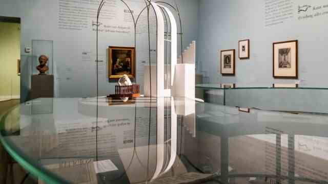 Exhibition about Moses Mendelssohn in Berlin: The exhibition rooms of the show "We dreamed of nothing but enlightenment".