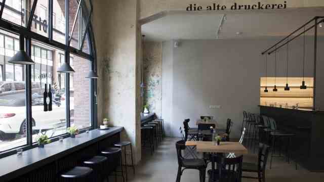 "The old print shop" in Hamburg: Lovingly redesigned: the premises of the former printing shop.