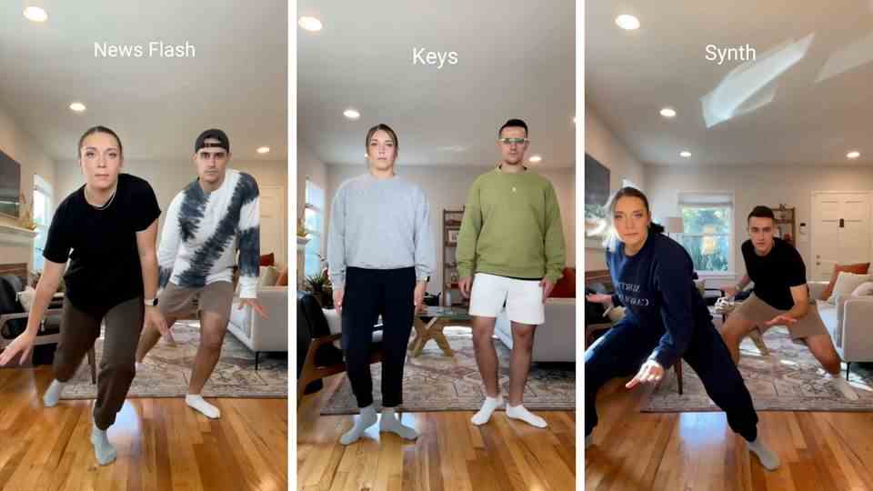 Bizarre iPhone choreo: TikTok couple develops dance for every ringtone