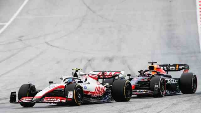 Austrian Grand Prix: In excellent shape: Mick Schumacher, here in front of Max Verstappen.