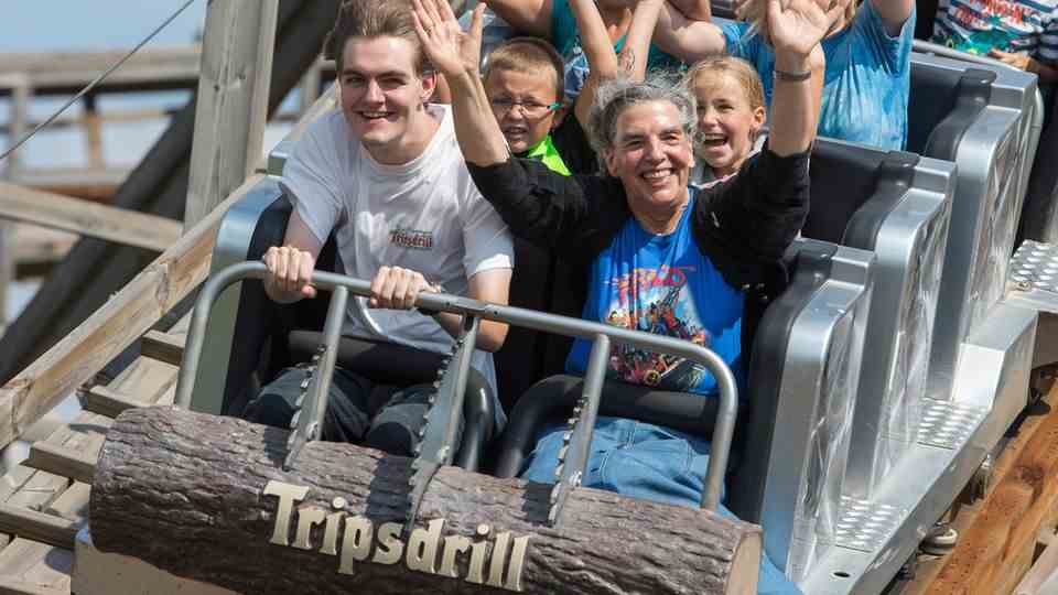 Adventure Park Tripsdrill Germany's oldest amusement park is celebrating its 90th birthday this year.  The spectrum of the park near Cleebronn in Baden-Württemberg ranges from roller coasters to a wildlife paradise with 50 different animal species.  Info: https://tripsdrill.de