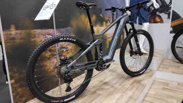 Eurobike: In the mountain bike sector, like here at Centurion, electric motors have become indispensable.