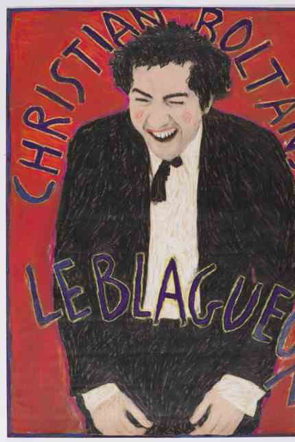 Exhibition in the Valentin Karlstadt Museum: Boltanski poster "The joker".