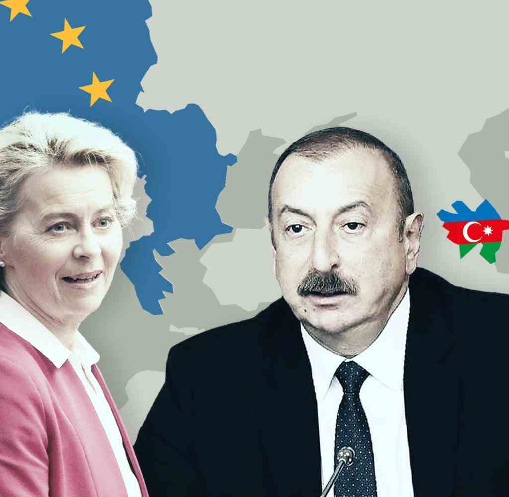 Ursula von der Leyen und Ilham Aliyev