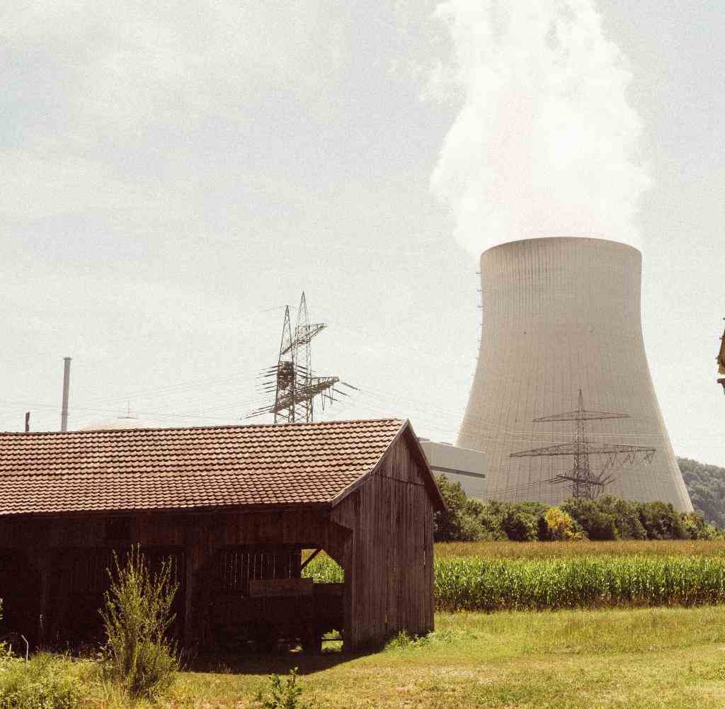 The Isar 2 nuclear power plant near Landshut in Bavaria