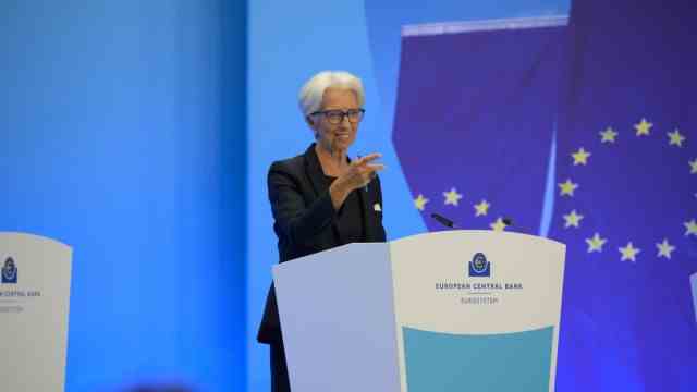 Economy: ECB President Christine Lagarde raised interest rates last week.