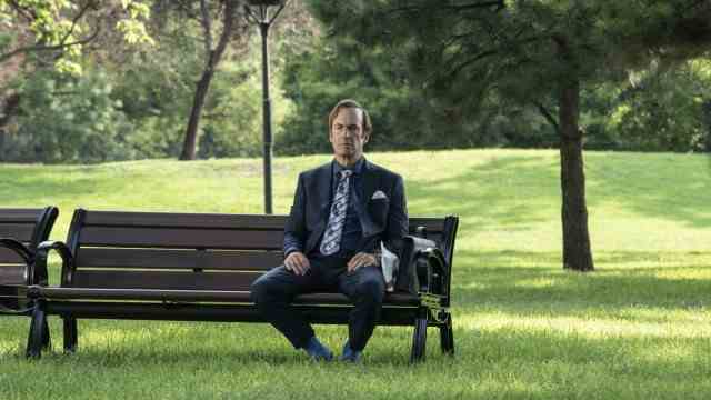Series of the month July: Bob Odenkirk as Saul finally becomes a stretcher of the law in the last season.