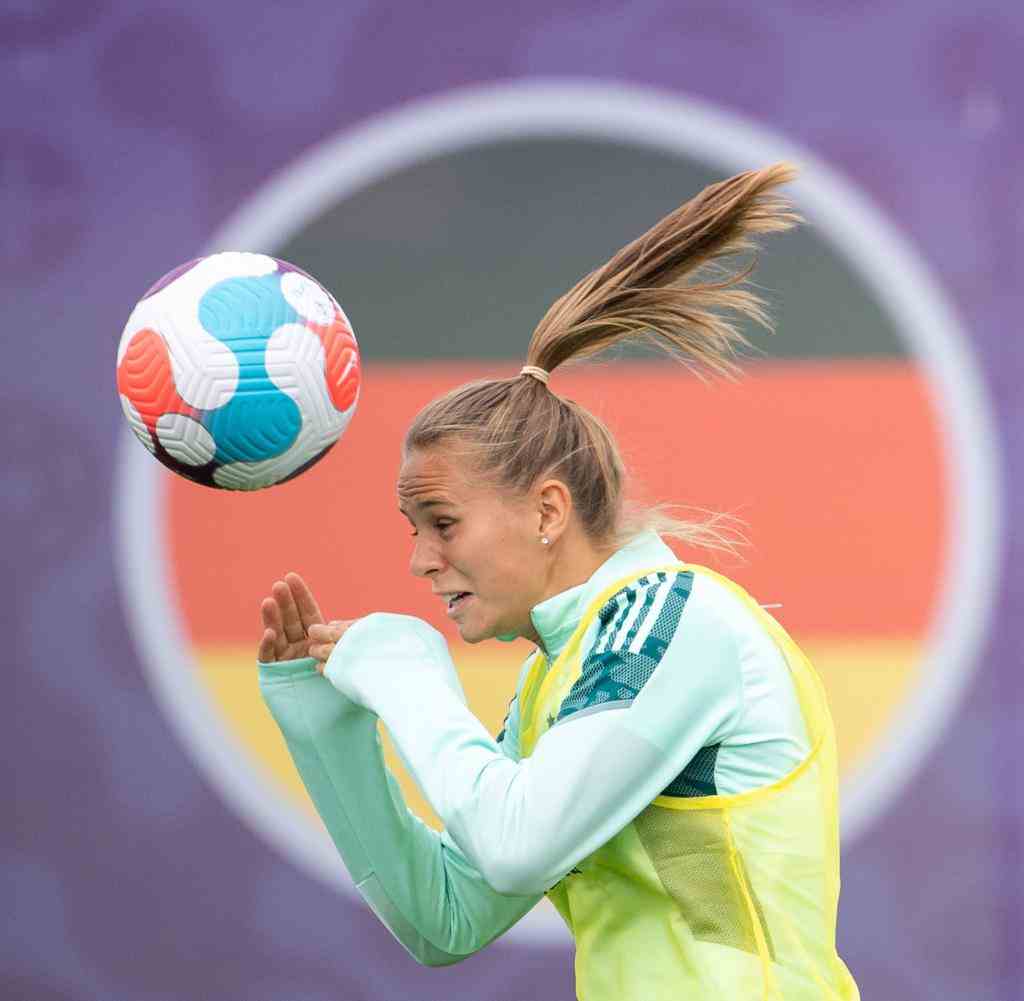 Frauen-Fußball-EM 2022 - Training Deutschland