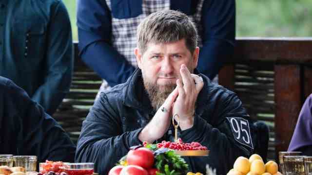 Trial: His cousin is said to have ordered the assassination of the regime opponent in Germany: Ramzan Kadyrov, the ruler of Chechnya who is loyal to Russia.
