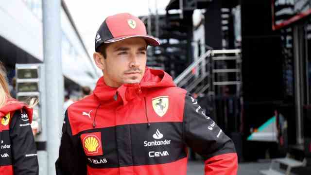Formula 1 in Silverstone: does not always understand the tactical decisions of his racing team: Ferrari driver Charles Leclerc.