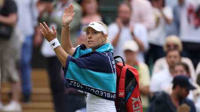 German surprise at Wimbledon: Angelique Kerber has to leave London.