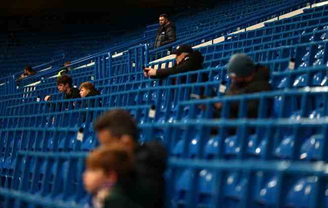 At Chelsea, Stamford Bridge has been upgraded to allow the standing stands to return safely. 