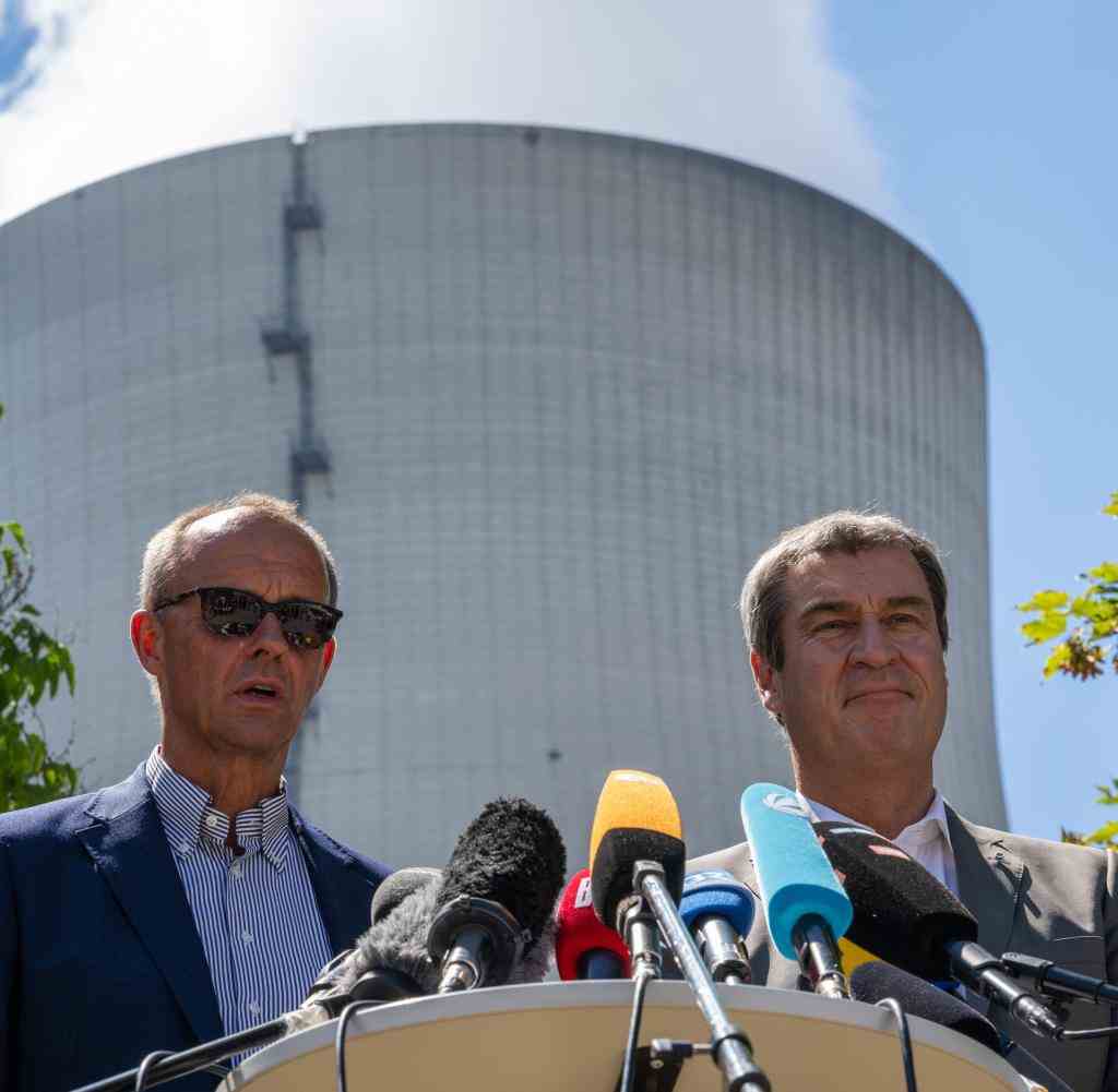 Merz and Söder: The only thing missing for the continued operation of nuclear power plants is the political will of the federal government - and nothing else