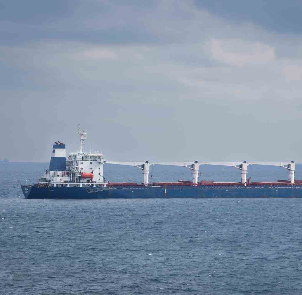 Anfang der Woche verließ mit der „Razoni“ erstmals wieder ein Getreidefrachter den Hafen von Odessa. An Bord: rund 26.000 Tonnen Mais