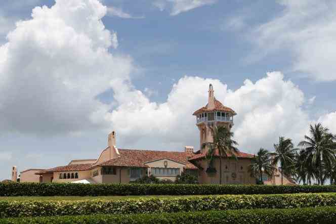 Donald Trump's home, Mar-A-Lago, in Palm Beach, Florida, in 2017.
