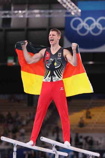 Athletes at the European Championships: Silver in Tokyo: Lukas Dauser with his greatest success to date.