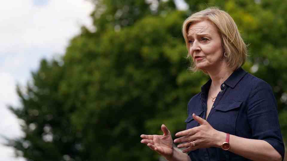 Liz Truss, UK Foreign Secretary and candidate for the Tory Party leadership