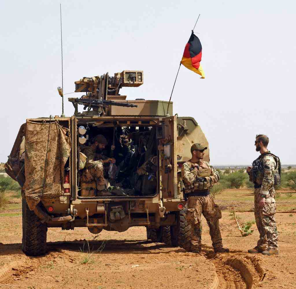 Archivaufnahme von Bundeswehrsoldaten in Mali im Zuge der Mission Minusma von 2018