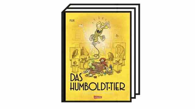 Interview with the comic artist Flix: Flix: The Humboldt animal.  A Marsupilami adventure.  Carlsen, Hamburg 2022. 72 pages, 16 euros.