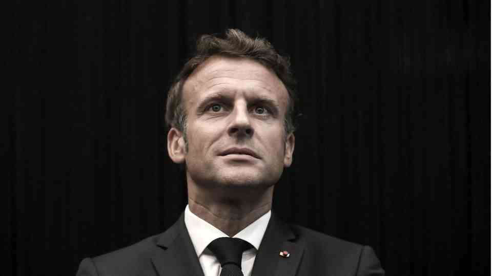 Emmanuel Macron was directed by filmmaker Guy Lagache for the documentary "Macron - A President at War" accompanied