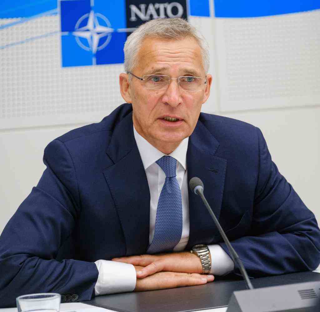 Nato-Generalsekretär Stoltenberg: „Die Ukraine ist vollkommen abhängig von unserer Unterstützung“