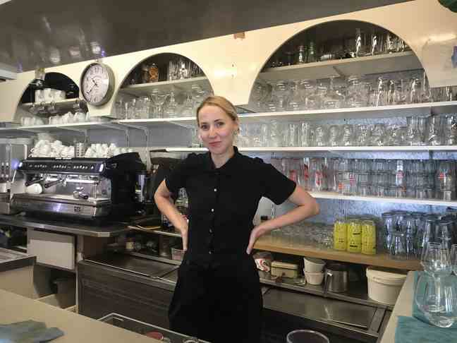 Dasha Shatalova, 29, was a bartender in kyiv.