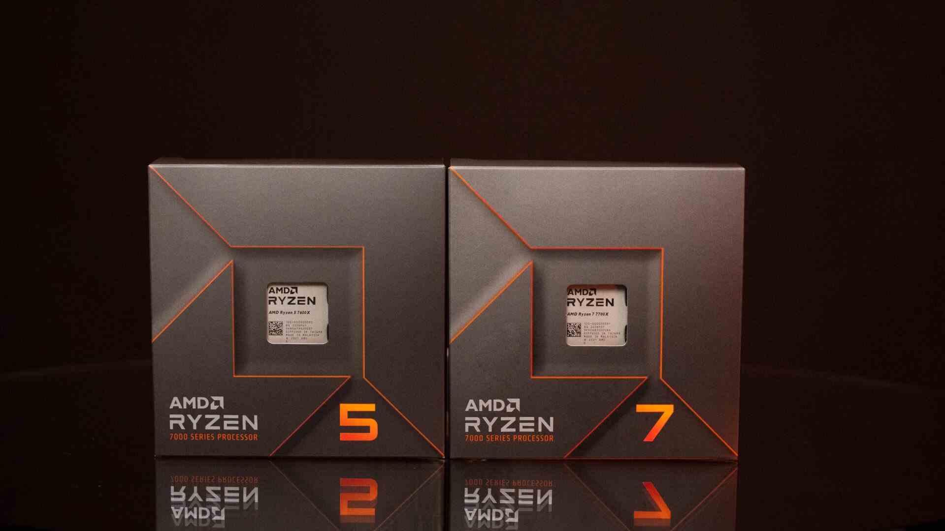 Group photo of the AMD Ryzen 7000