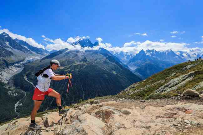 Mathieu Blanchard and the 10,000 participants in the eight races offered by the UTMB last week enjoyed themselves around Mont-Blanc.