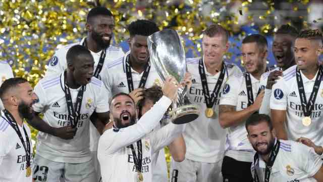 Eintracht Frankfurt in the Supercup: Eintracht is not yet ready for opponents like Real Madrid.