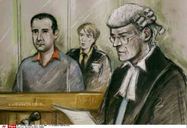 Robert Hendy-Freegard, then 32 years old during his trial in 2004, in London.