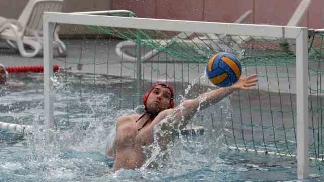 Sports clubs: Water polo players are also worried about their training times if pools are closed.