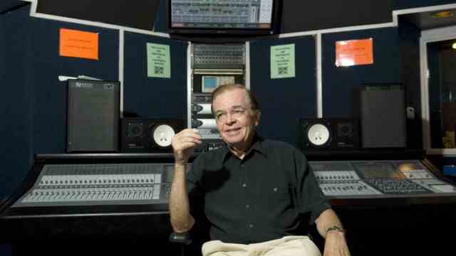 Creed Taylor obituary: Creed Taylor 2005 in a studio in New York.