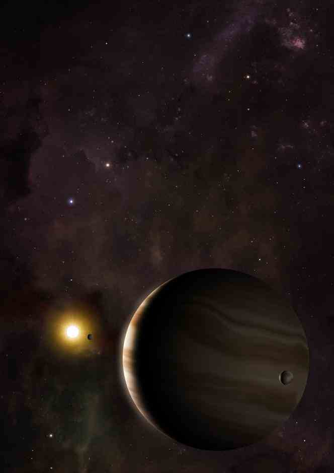Artist's impression of the Wasp 39b exoplanet.