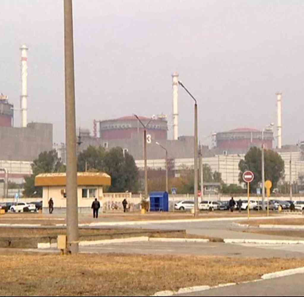 Atomkraftwerk Saporischschja in der Ukraine