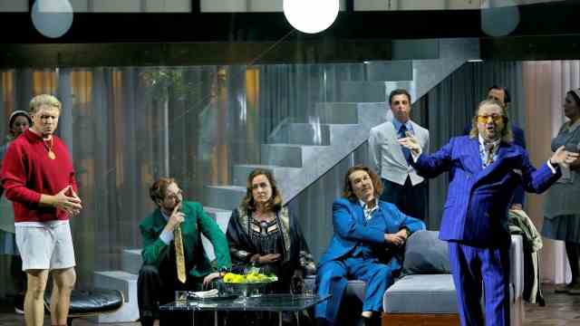 Bayreuth Festival: A hopelessly divided nuclear family in Bayreuth's Rheingold.