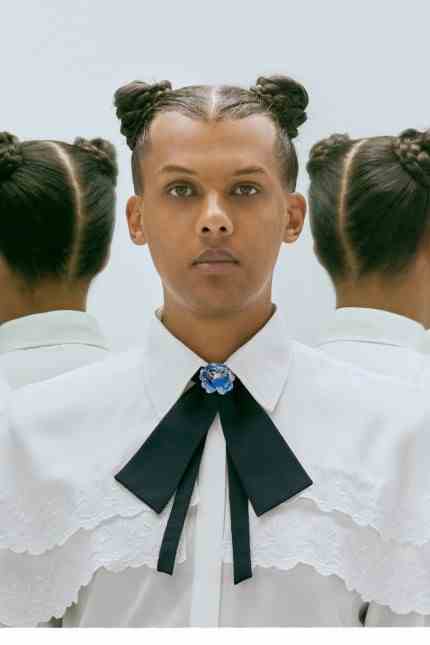 "super bloom"-Festival: The fine spirit and pop mastermind Stromae plays on the Superstage.
