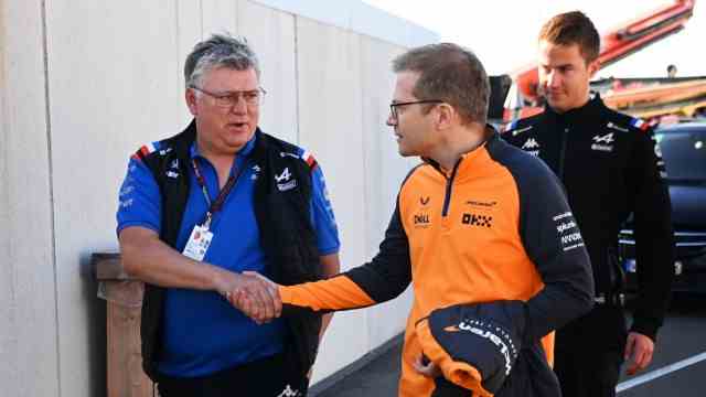 Formula 1: Peaceful handshakes in Zandvoort: Alpine team boss Otmar Szafnauer and McLaren team boss Andreas Seidl both wanted the same driver.