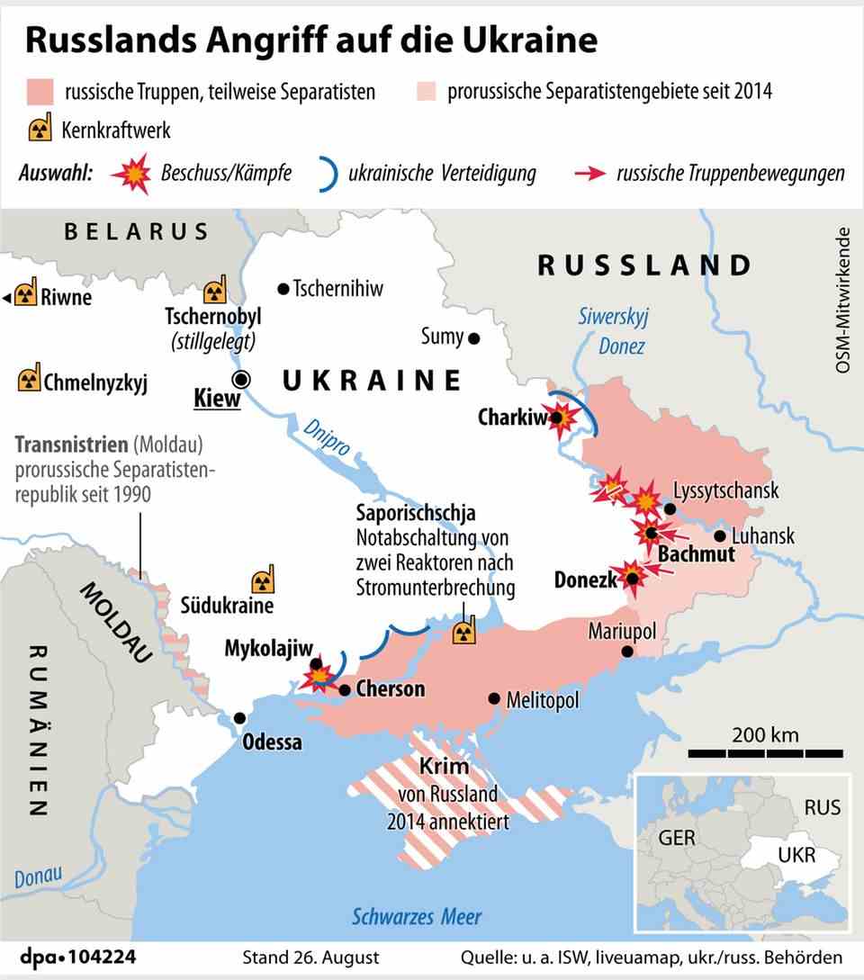 Attacks on Ukraine