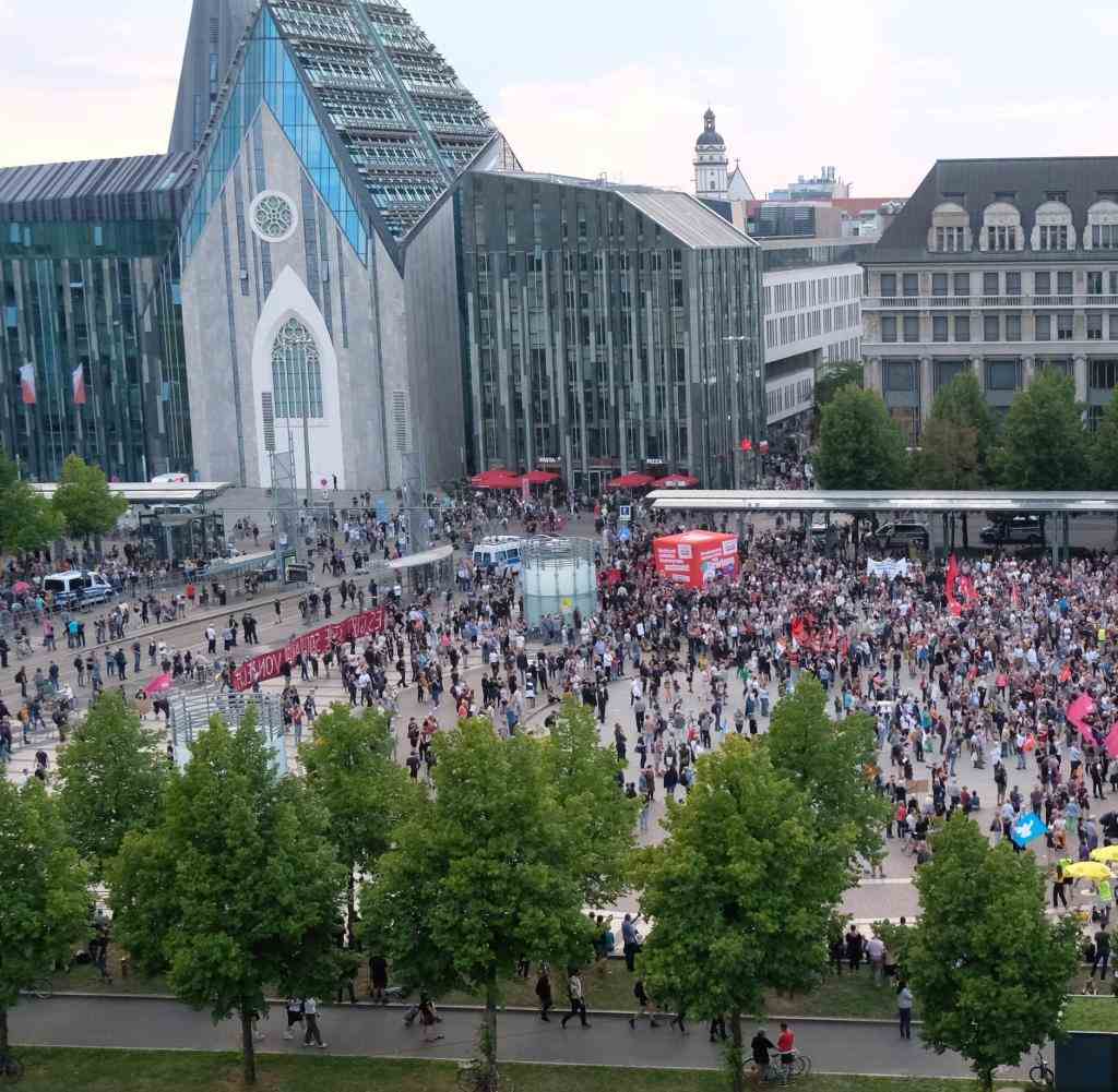 Demonstrations in Leipzig