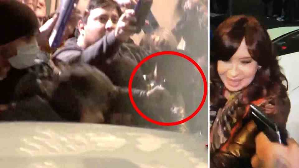 Argentina: Vice President Kirchner narrowly escapes an assassination attempt (video)