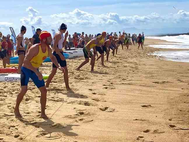 Event at the French Coastal Sports Rescue Championships in Hossegor