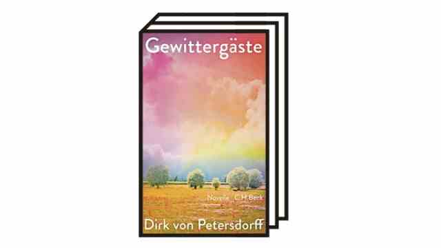 Dirk von Petersdoff: "thunderstorm guests": Dirk von Petersdorff: Thunderstorm guests.  novella.  CH Beck, Munich 2022. 124 pages, 20 euros.