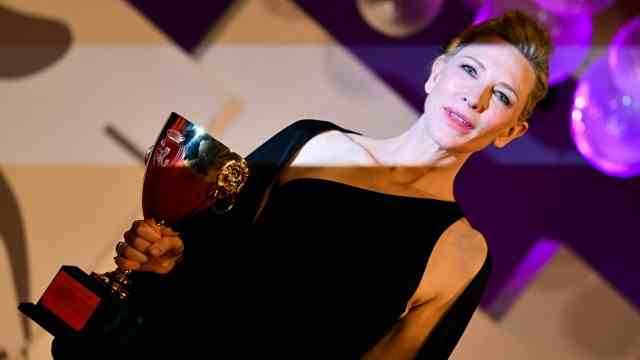 Venice Film Festival: The Australian actress Cate Blanchett was awarded Best Actress.