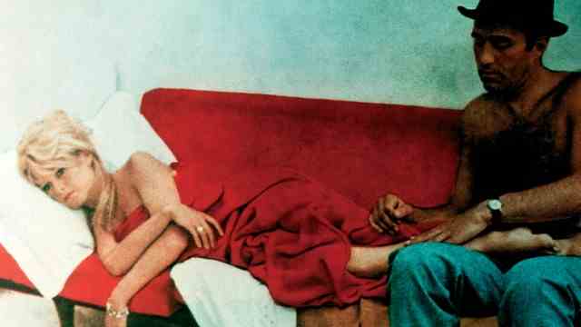 On the Death of Jean-Luc Godard: Scenes from a Marriage: Brigitte Bardot and Michel Piccoli in "The contempt".