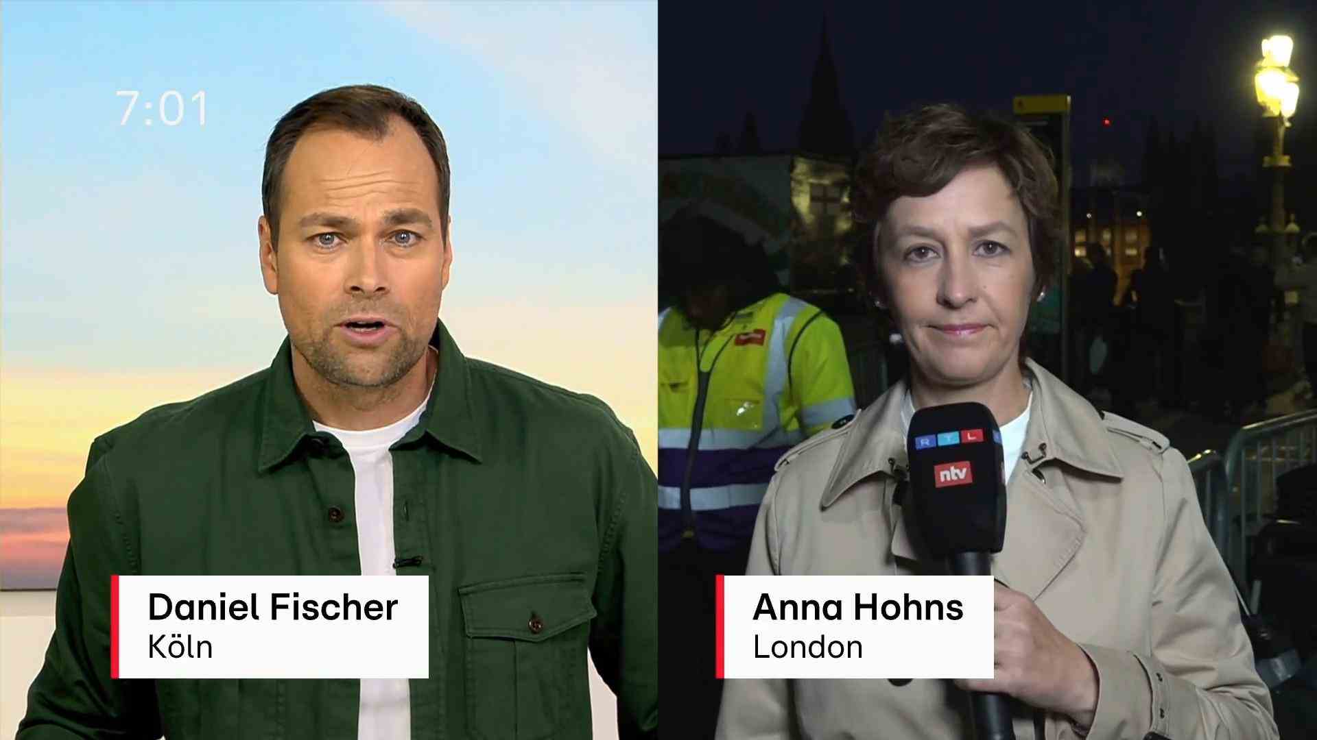 Hours of queuing for Queen's farewell RTL reporter live from London