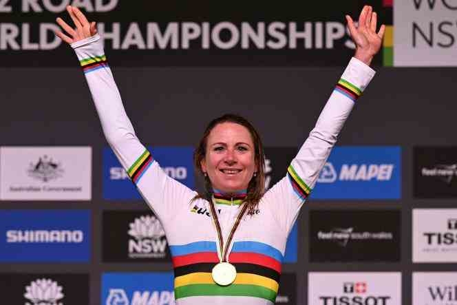 After winning the three Grand Tours, Annemiek van Vleuten won the World Championships on Saturday September 24 in Wollongong, Australia.
