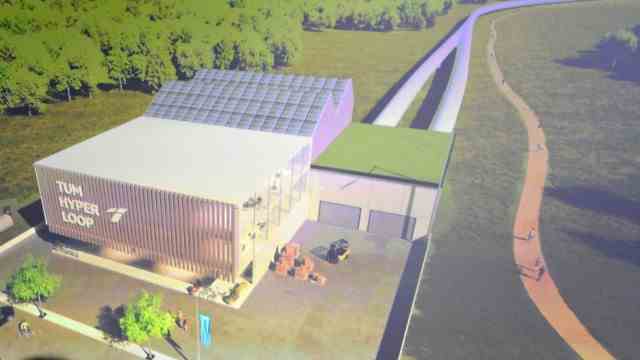 Innovative mobility: This is what the test facility near Ottobrunn should look like.