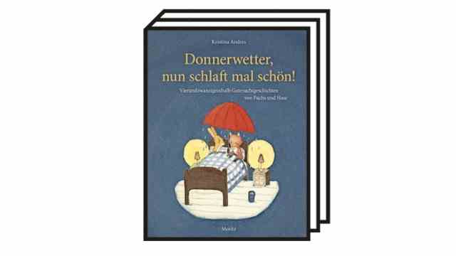 Children's book: Kristina Andres: Gosh, sleep well!  With illustrations by the author.  Moritz Verlag 2022. 128 pages, 18 euros.