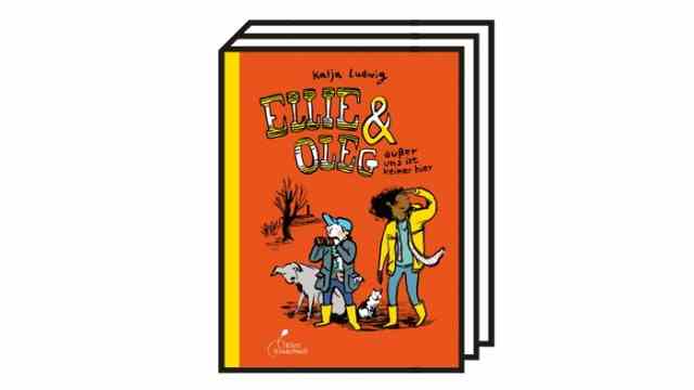 Children's book: Katja Ludwig: Ellie and Oleg - nobody is here except us.  Klett children's book, 208 pages, 16 euros.